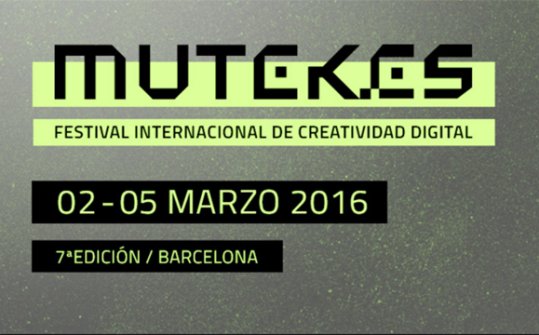 MUTEK.ES Festival Internacional de Creatividad Digital 2016